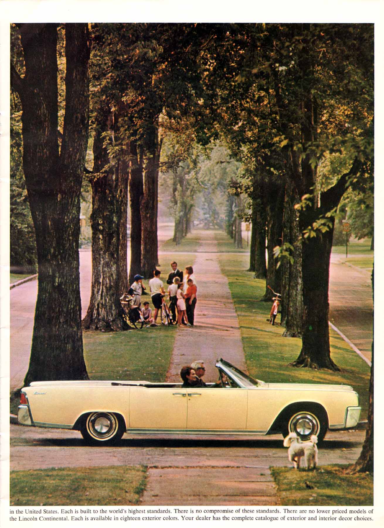 1964 Lincoln Continental Brochure Page 4